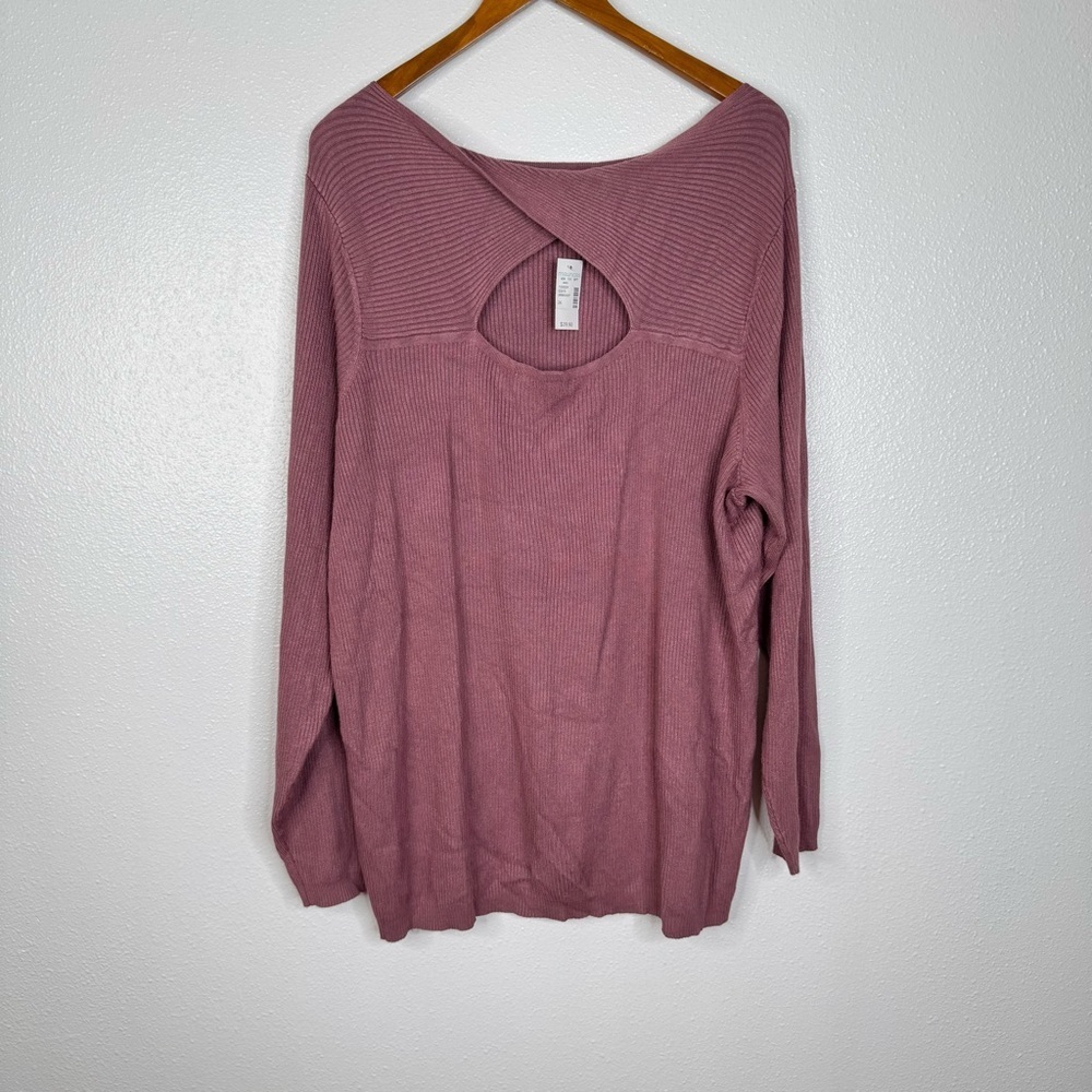 Maurice’s NWT Ribbed Purple Sweater‎ Size 2x